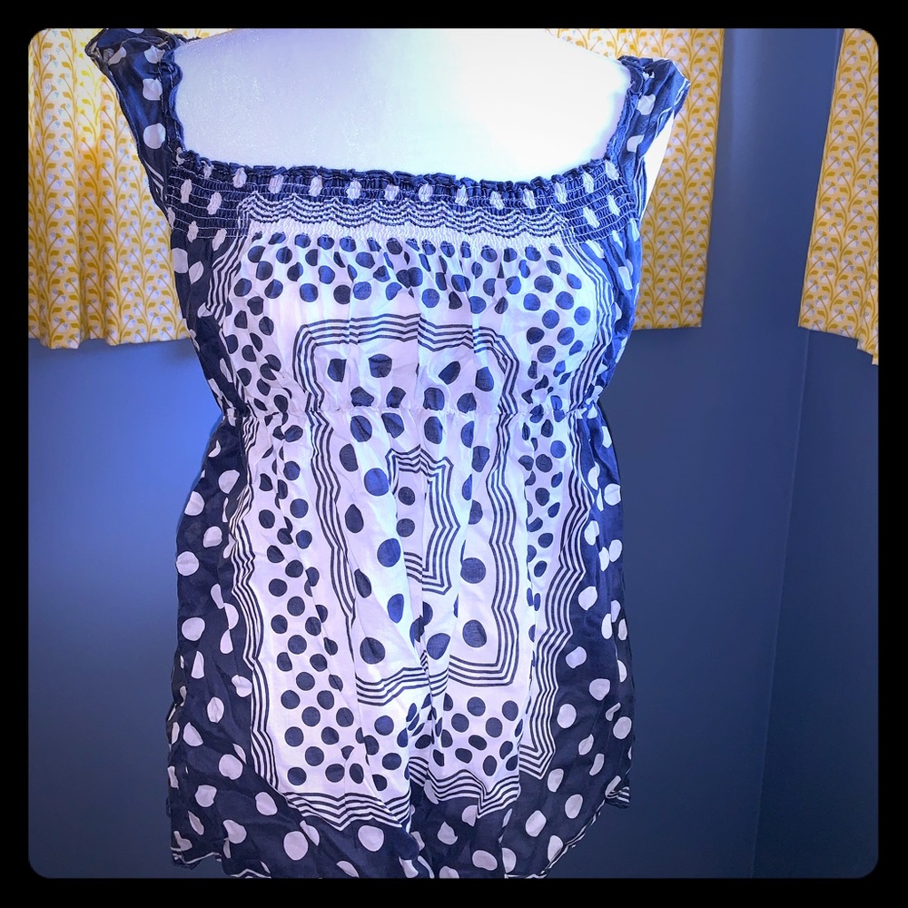 Lucky brand handkerchief tunic